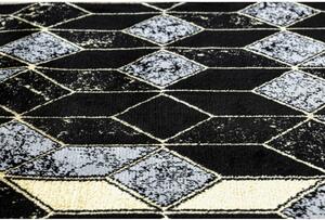 Kusový koberec Jón čierny 2 atyp 70x250cm