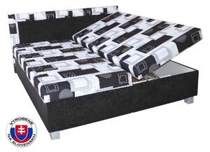 Manželská posteľ 160 cm Marry (so sendvičovým matracom). Vlastná spoľahlivá doprava až k Vám domov. 774045