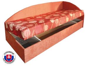 Jednolôžková posteľ (váľanda) 80 cm Mamie (s molitanovým matracom) (P). Vlastná spoľahlivá doprava až k Vám domov. 774120