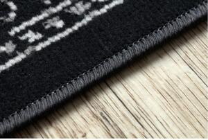 Kusový koberec PP Gréta čierny 120x170cm