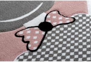 Detský kusový koberec Ovečka ružový 120x170cm