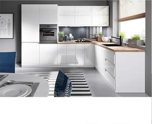 Dolná kuchynská skrinka D601F Aurellia (biela + biely lesk) (L). Vlastná spoľahlivá doprava až k Vám domov. 1015753