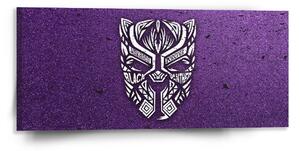 Sablio Obraz BLACK PANTHER wakanda forever Biely - 110x50 cm