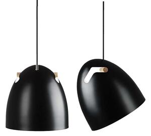 Darø - Bell+ 30 P1 Závěsná Lampa Oak/Black - Lampemesteren