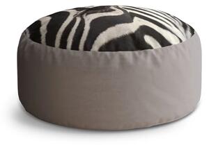 Sablio Taburet Detail zebra: 38x48 cm