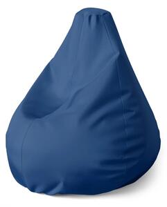 Sablio Sedací vak Pear Modrá 2 - 70 x 95 x 15 cm