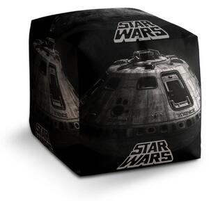 Sablio Taburet Cube Star Wars Vesmírna loď - 40x40x40 cm