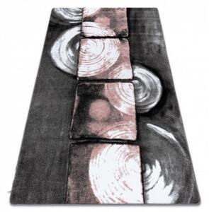 Kusový koberec Inter šedoružový 140x190cm