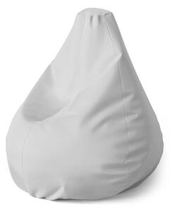 Sablio Sedací vak Pear Šedá - 70 x 95 x 15 cm