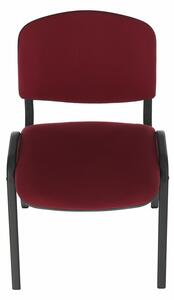 Konferenčná stolička Isior (bordová). Vlastná spoľahlivá doprava až k Vám domov. 779230