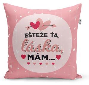 Sablio Vankúš Ešte že ťa láska mám: 40x40 cm