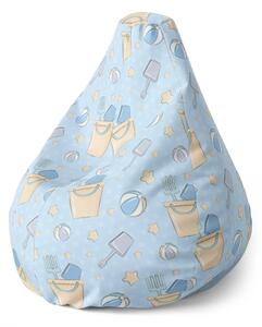 Sablio Sedací vak Pear Hračky na piesok - 70 x 95 x 15 cm
