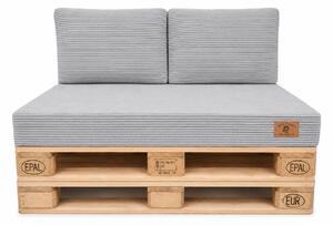 Paletové vankúše 120x80 cm, materiál: Cord | Kvalitné sedacie vankúše pre euro palety