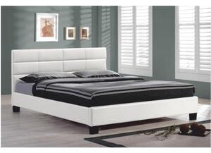Manželská posteľ 160 cm Mivory (biela) (s roštom). Vlastná spoľahlivá doprava až k Vám domov. 779308