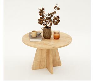 Dizajnový konferenčný stolík Abrina 60 cm zafírový dub