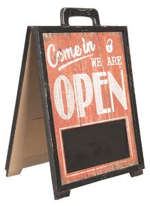 Tabuľa OPEN - CLOSED