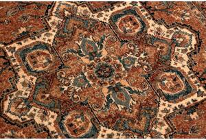 Vlnený kusový koberec Araks terakotový 67x130cm