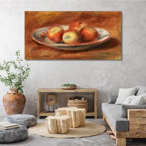 Obraz na plátne Doska ovocie jablko