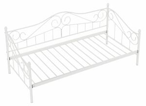 Jednolôžková posteľ 90 cm Danina (biela) (s roštom). Vlastná spoľahlivá doprava až k Vám domov. 1016020