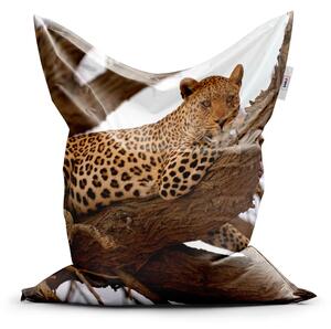 Sablio Sedací vak Leopard 2 - 150x100 cm
