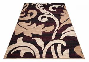 *Kusový koberec PP Lisa bordó 220x300cm