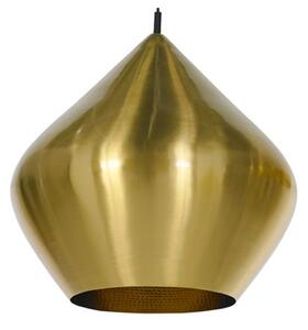 Tom Dixon - Beat Light Stout LED Závěsná Lampa Brass - Lampemesteren