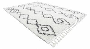 Kusový koberec Shaggy Dafo krémový 80x150cm