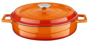 Kastról Ø 28 cm, 3,5 l, liatinový, oranžový LAVA METAL LVYST28K2OR