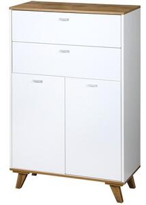 Kúpeľňová skrinka 60 x 96 x 28 cm, biela KESPER 15993