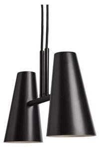Woud - Cono Závěsná Lampa 2 Black Woud - Lampemesteren