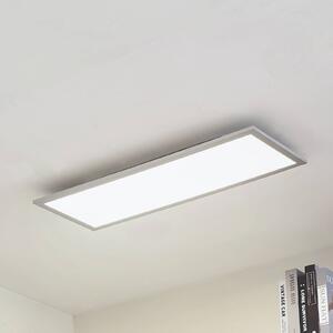 Arcchio LED panel Lyndra, 80 cm, strieborný, hliník, stmievateľný, CCT