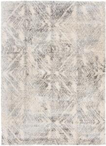Kusový koberec shaggy Sevgi krémovo sivý 120x170cm