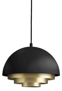 Warm Nordic - Milieu Colour Mini Závěsná Lampa Black/Brass - Lampemesteren