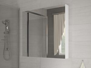 Kúpelňová skrinka na stenu Delia 60 biela + zrkadlo. Vlastná spoľahlivá doprava až k Vám domov. 780223