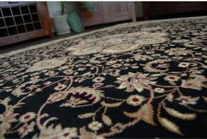 Kusový koberec Agas čierny 100x200cm