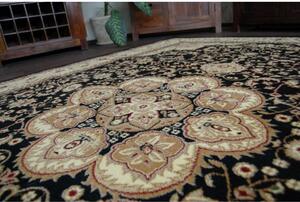 Kusový koberec Agas čierny 250x350cm
