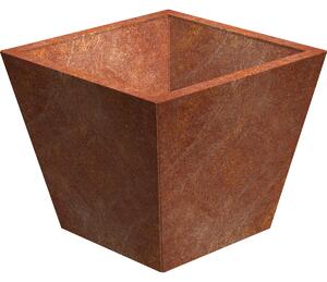 Cono Záhradný kvetináč 60 x 60 x 50 cm, corten CORGARDEN 1003