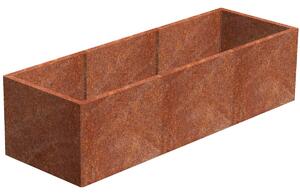 Alto Vyvýšený záhon 69 x 204 x 52 cm, corten CORGARDEN 1011