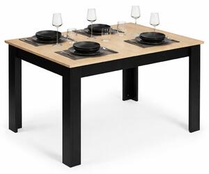 ModernHome Jedálenský stôl pre 4 osoby 120x80 cm - dub sonoma ModernHome