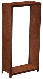 Stora Záhradný drevník 180 x 90 x 40 cm, corten CORGARDEN 1034