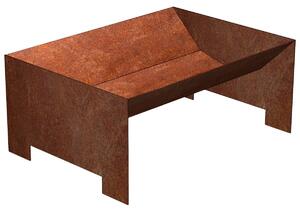 Strato Záhradné ohnisko 50 × 70 × 30 cm, corten CORGARDEN 1018