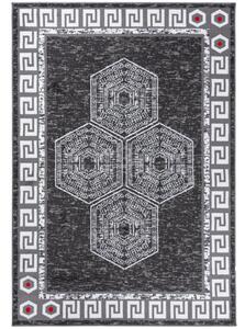 Kusový koberec PP Argos tmavo sivý 140x200cm