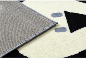 Detský kusový koberec PP Tučniak šedý 160x220cm