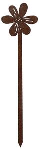 Záhradná dekorácia kvet 1, 65 x 16 cm, corten CORGARDEN 1053