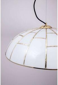 Globen Lighting - Ombrello Závěsná Lampa White/Brass - Lampemesteren