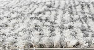 Kusový koberec shaggy Atika krémovo sivý 200x300cm
