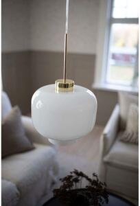 Globen Lighting - Ritz Závěsná Lampa White/Brass - Lampemesteren