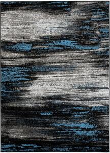 Kusový koberec PP Prince čiernomodrý 140x200cm