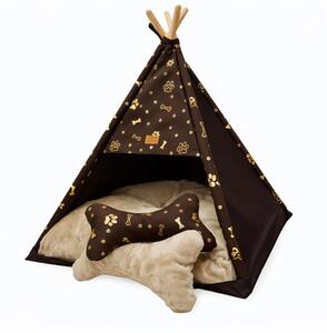 Golden Dog TeePee stan Golden dog 87 x 87 x 118 cm - L zlaté labky