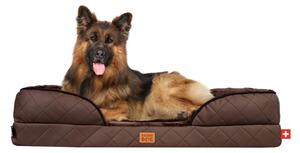 Golden Dog Ortopedický matrac pre psa Golden Dog Selfie-Med M – hnedý